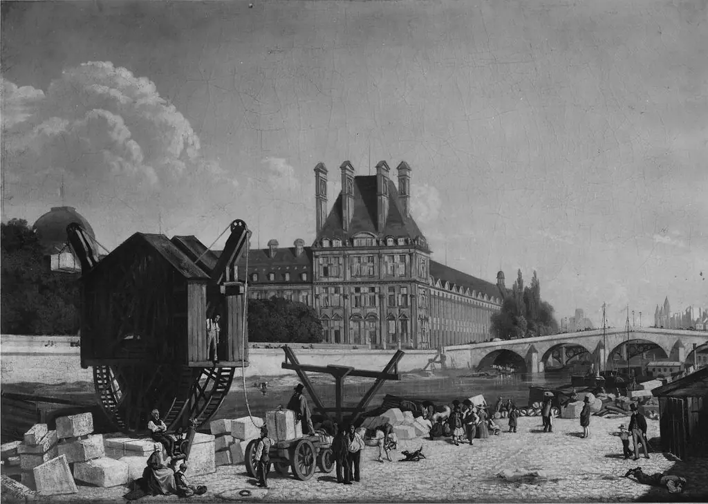 The Port aux Pierres on the Quai d'Orsay