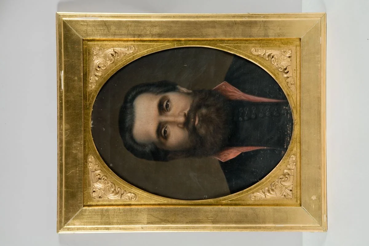 Ioan Mihălțeanu, Protopopul Zarandului, by Mișu Popp, 1869