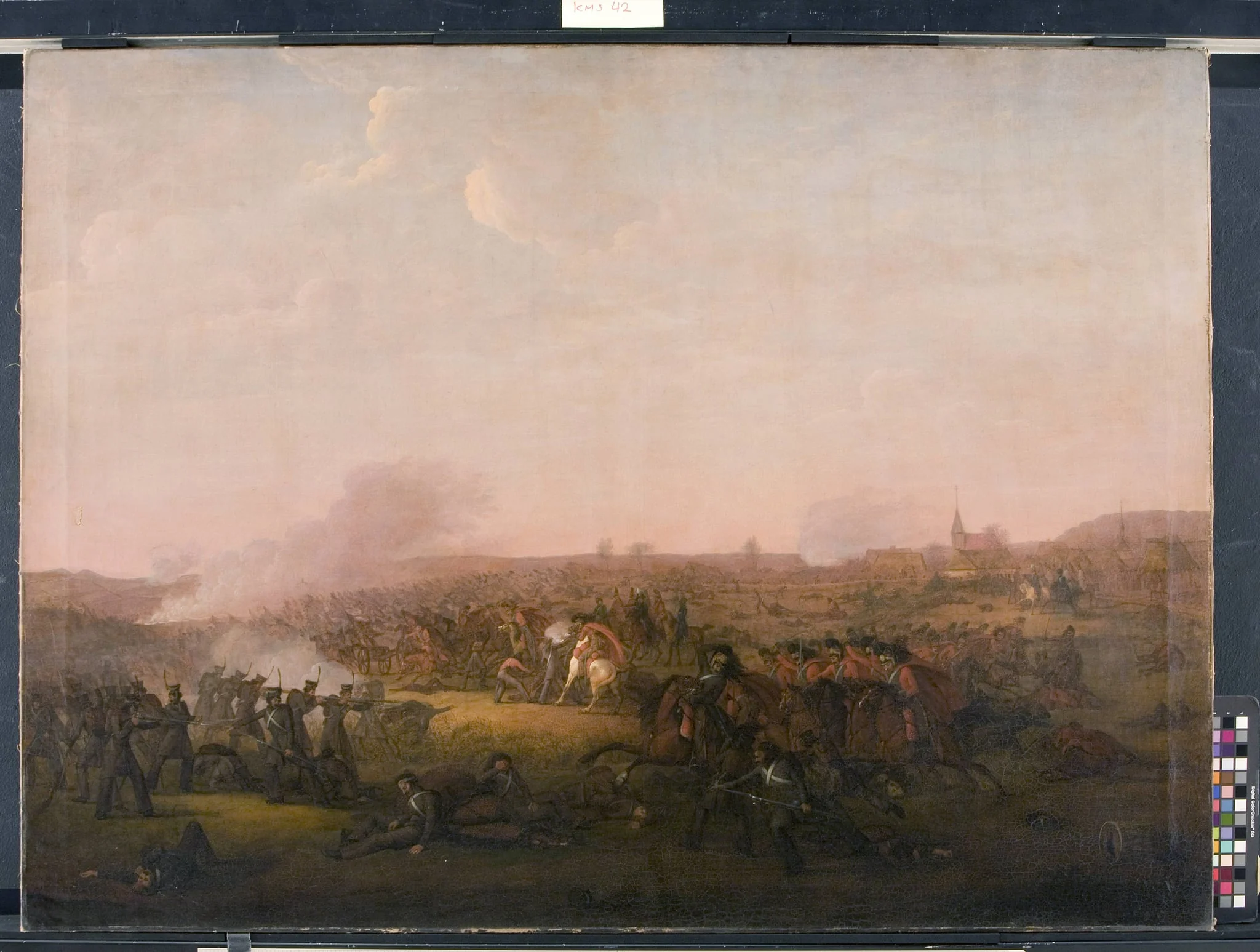 Slaget ved Sehested, by Unknown, 1822