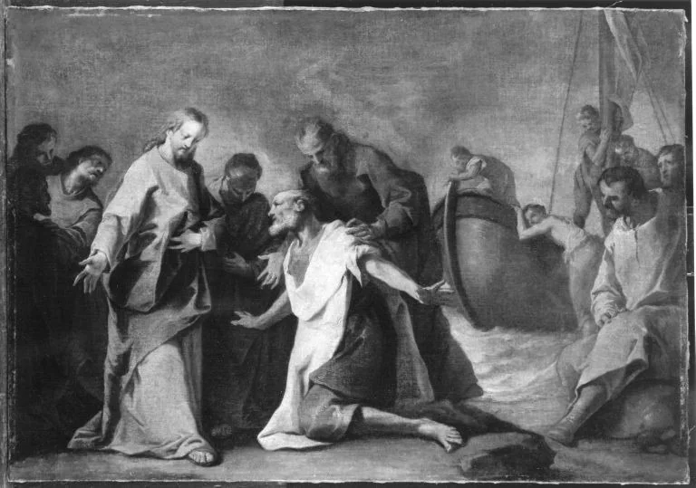 Berufung des hl. Andreas, by Nicolò Grassi, unspecified, 1725