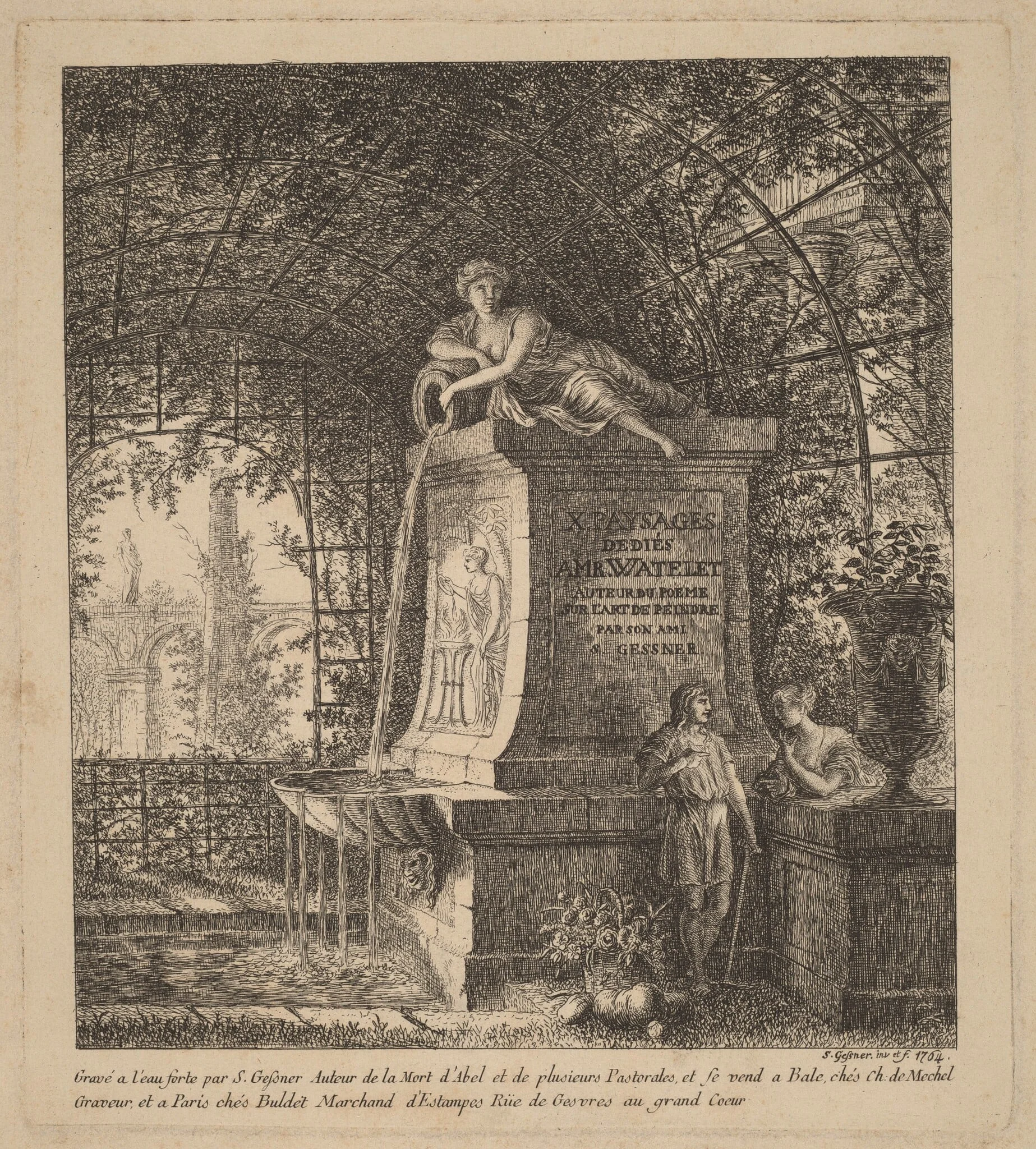 Fountain in a Summerhouse