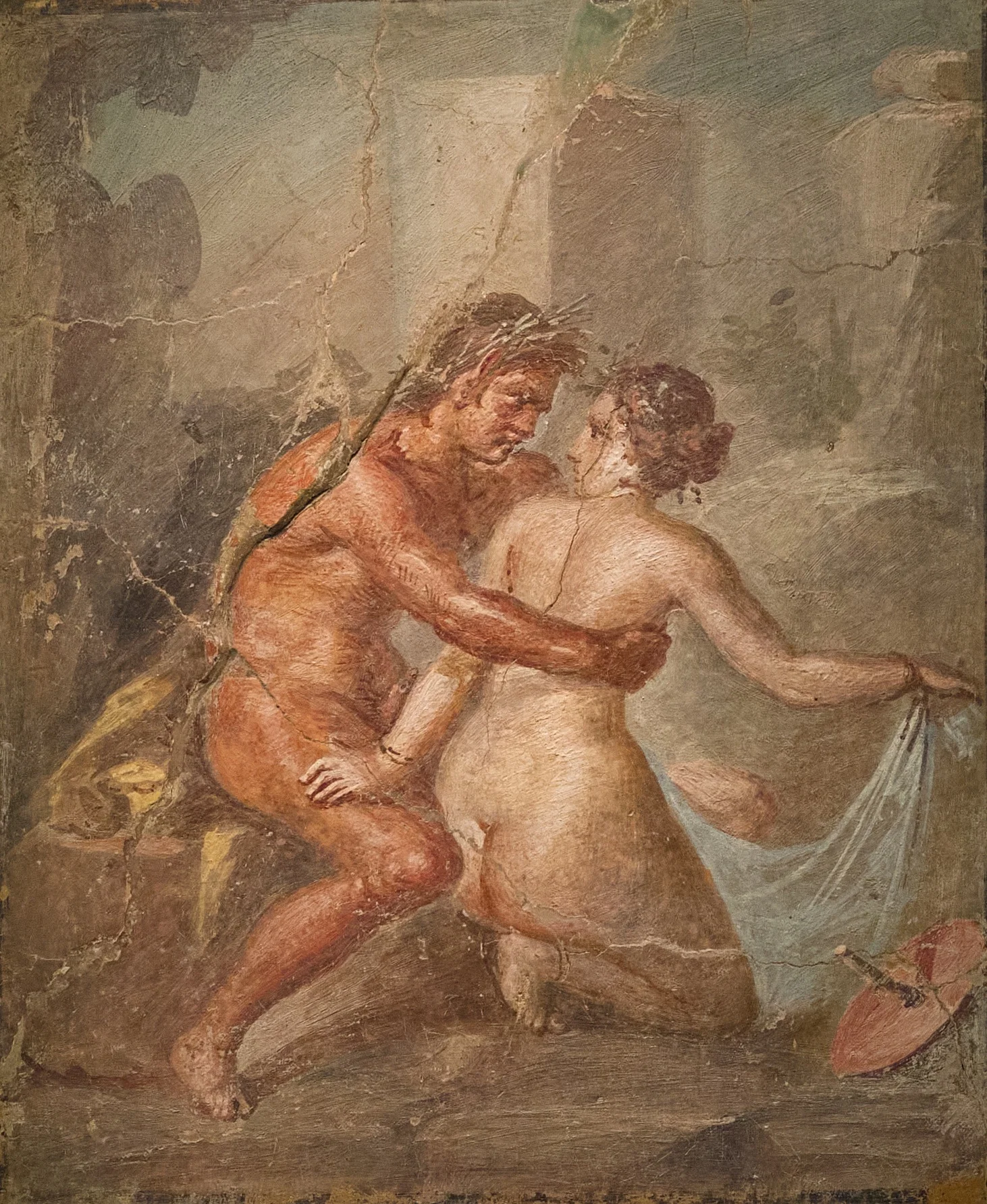 MAN Naples 27705, by Unknown, fresco, 1850