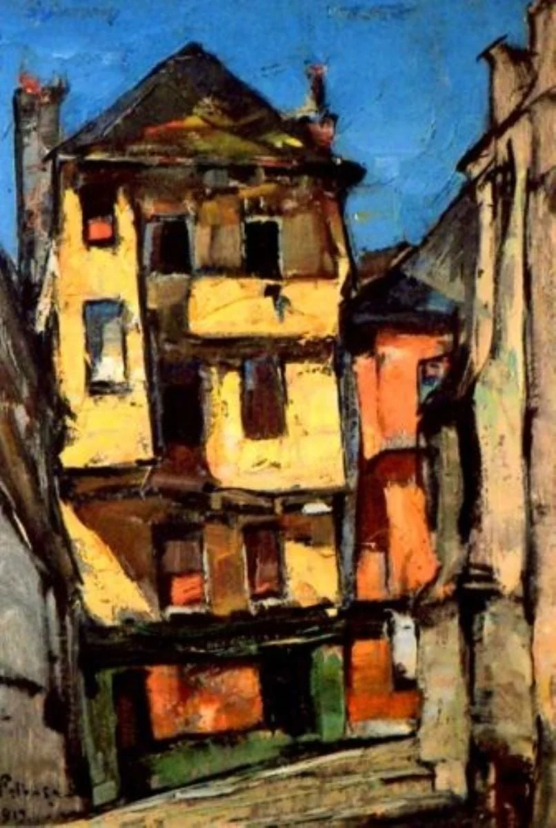 Case vechi, by Gheorghe Petrașcu, unspecified, 1919