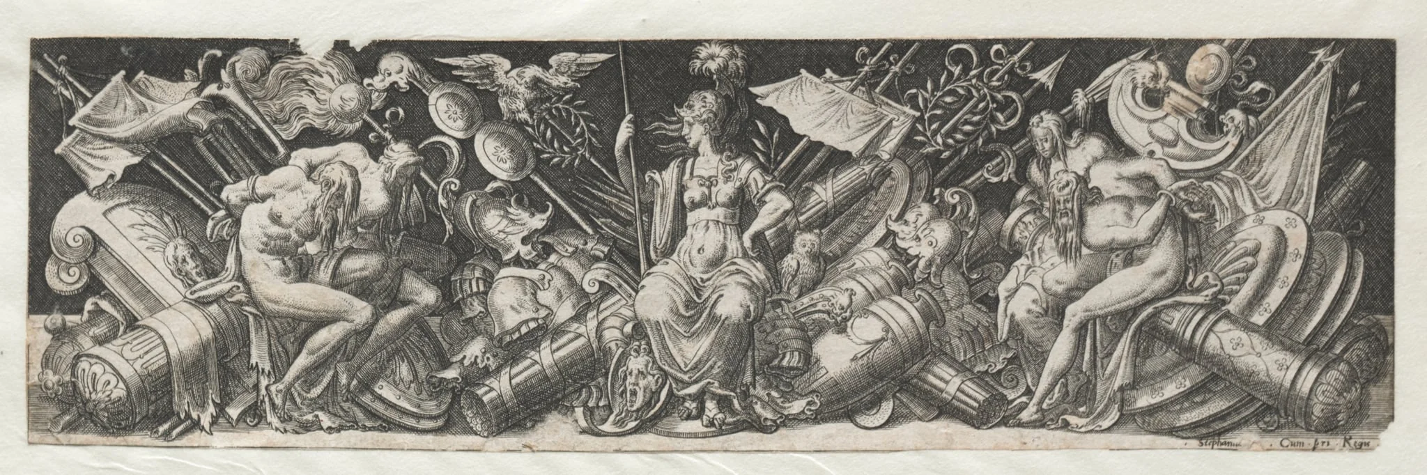 Combats and Triumphs No. 1, by Etienne Delaune, 1561