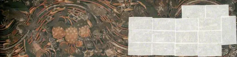 Copy of Painting inside the Caves of Ajanta (cave 9)