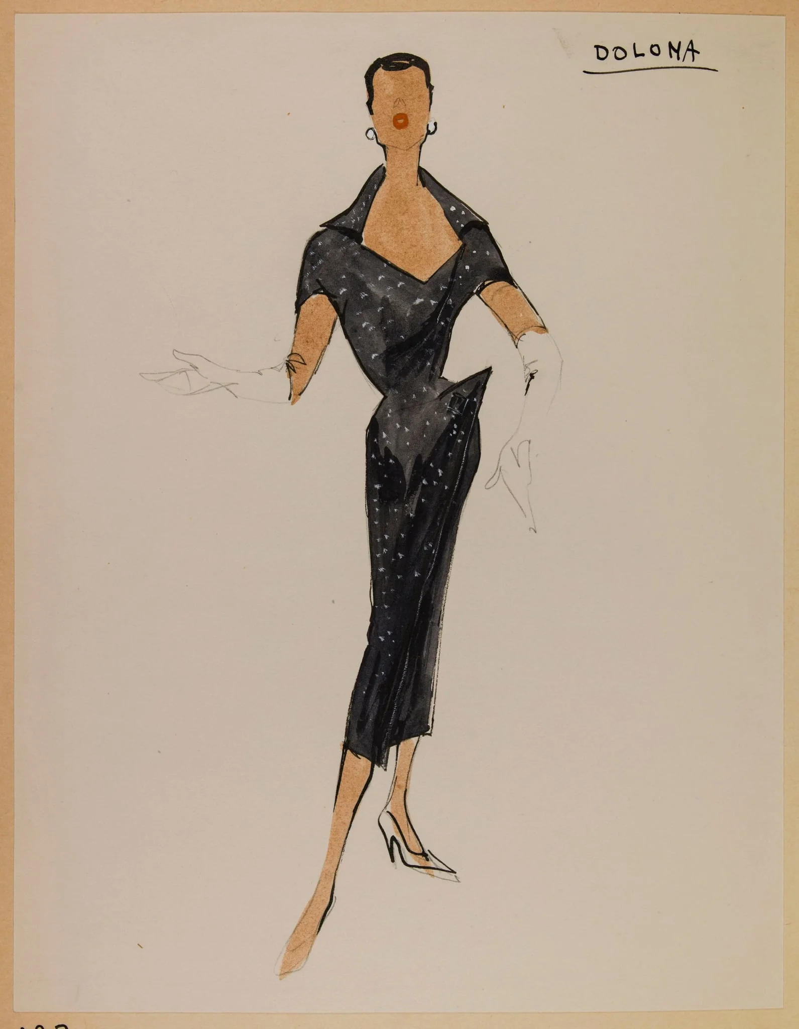 Dolona, by Carven, 1953