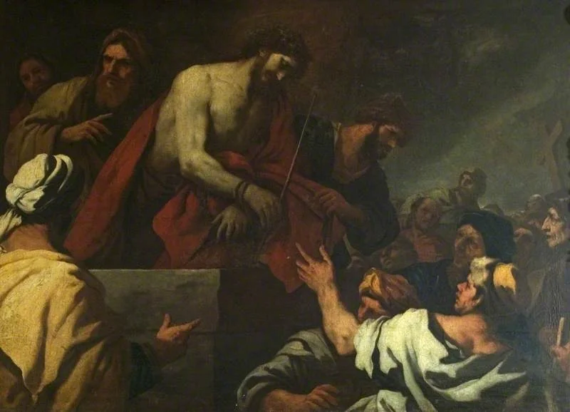 Christ Led to Calvary, by Luca Giordano, oil, 1692