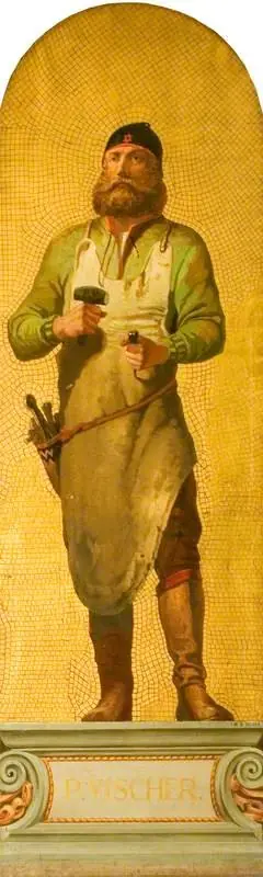 Peter Vischer (1487–1528) (design for a mosaic in the Victoria and Albert Museum)