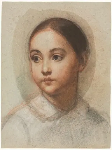 Head of a Young Girl