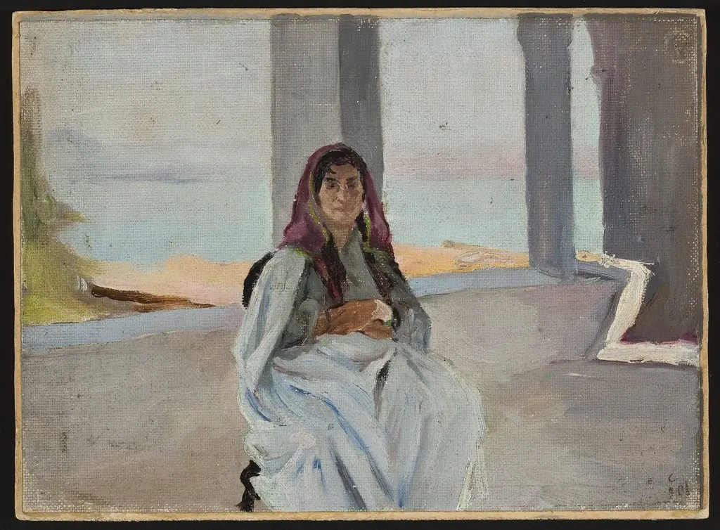 Jewess from Tiberias. From the journey to Palestine