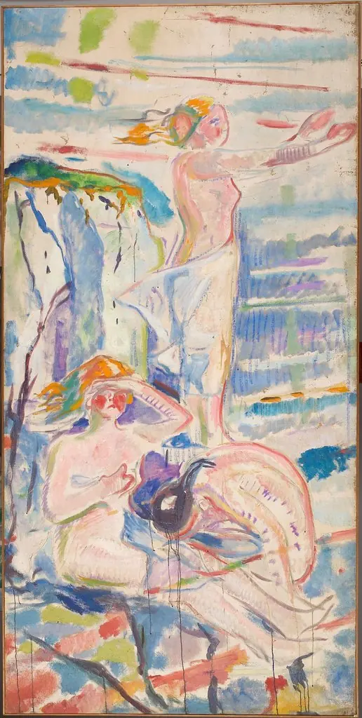 Women Turned towards the Sun