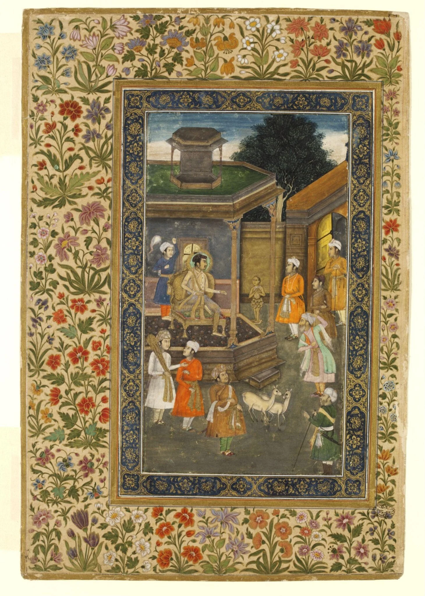 Jahangir, by Unknown, paint, 1800