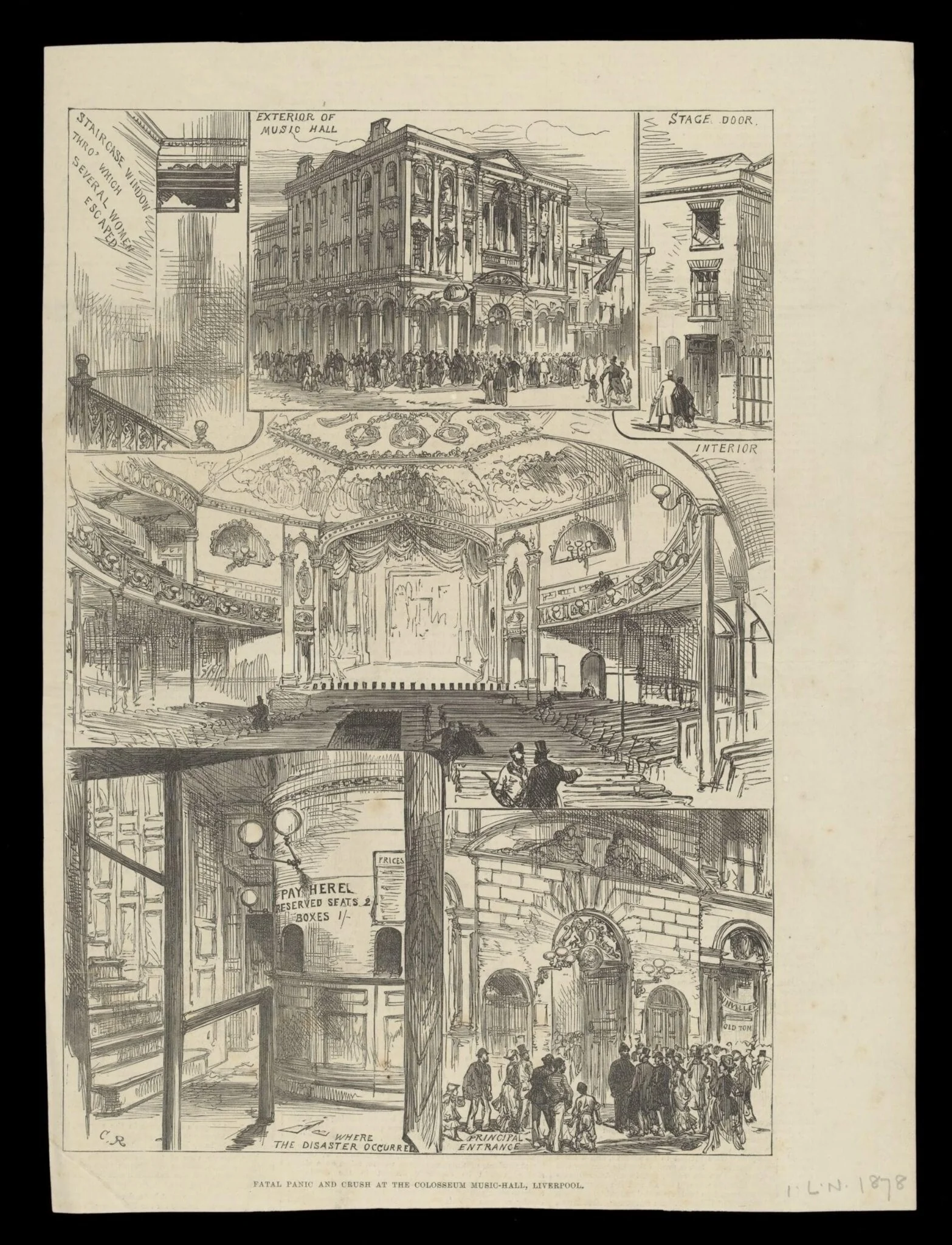 H Beard Print Collection, by Luke Fildes, 1878