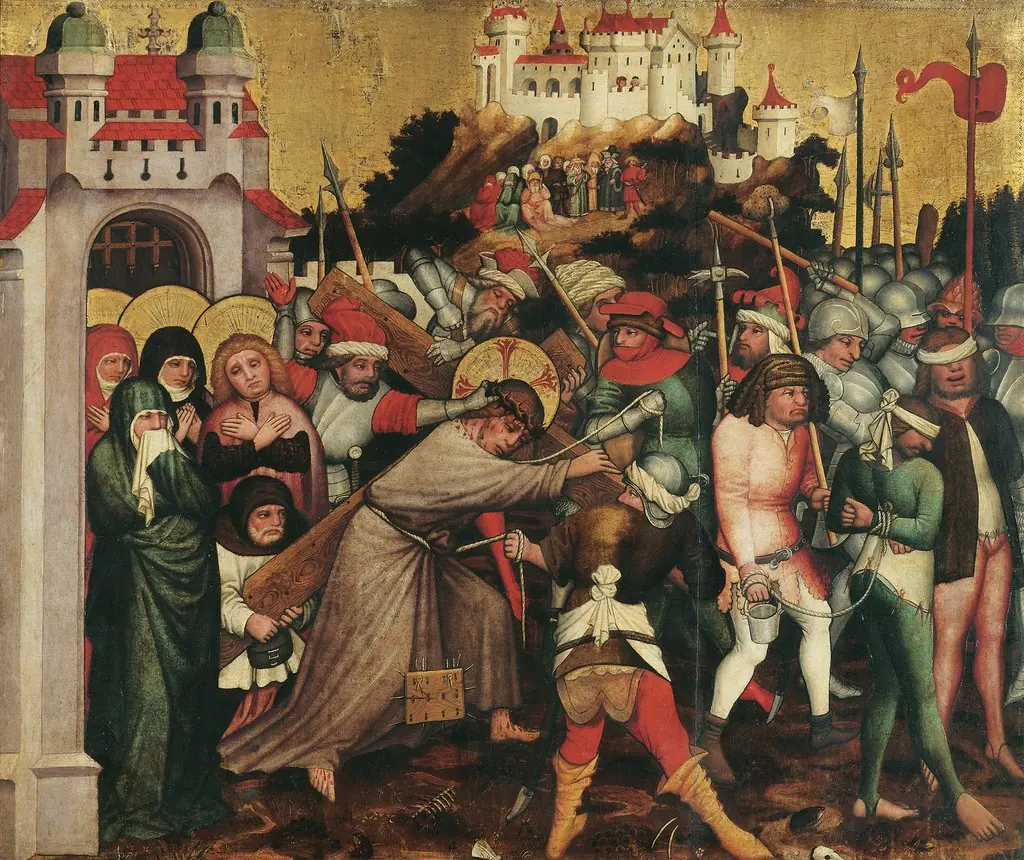 Christ carrying the cross