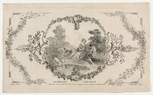 The Happy Shepherd, Arabesque