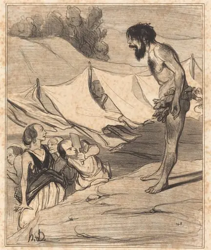 Présentation d'Ulysse a Nausica