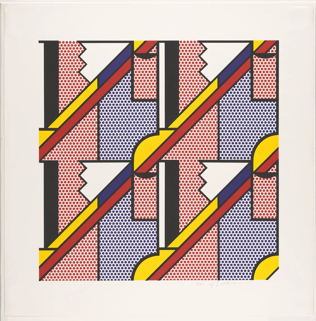 Untitled, by Roy Lichtenstein, ink, 1971