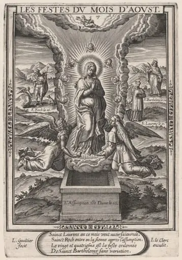 Les Festes du mois d'Aoust (August: The Assumption)