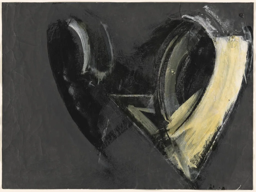 Untitled, by Jay DeFeo, acrylic, 1974