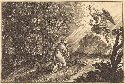 Christ Praying on the Mount of Olives