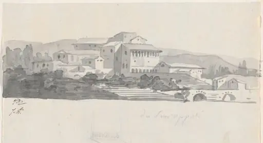 Roman Buildings on a Hill