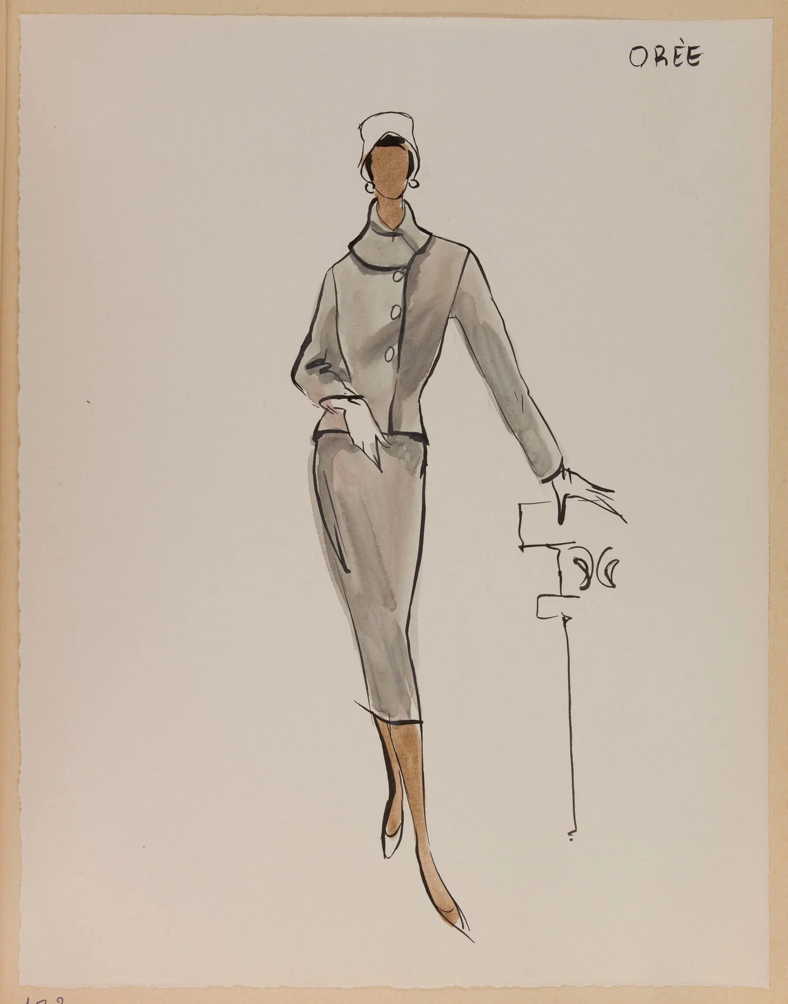 Orée, by Carven, 1956