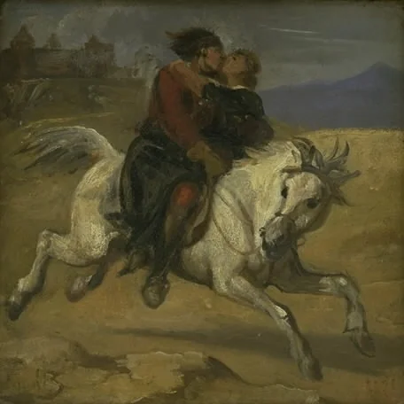 En bortførelsesscene