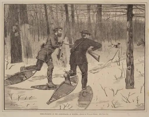 Deer-Stalking in the Adirondacks in Winter