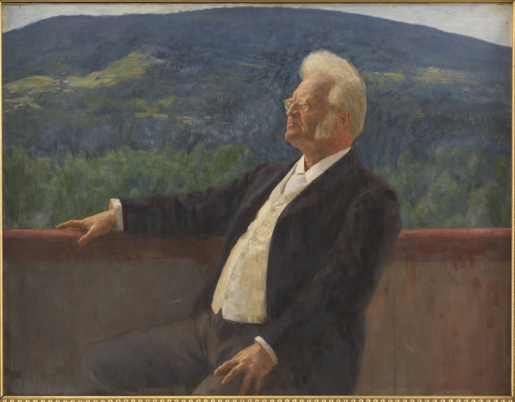 Portrait of Bjørnstjerne Bjørnson, by Unknown, unspecified, 1900