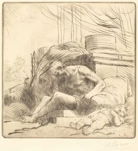 Victim of a Fire (Victime d'un incendie)