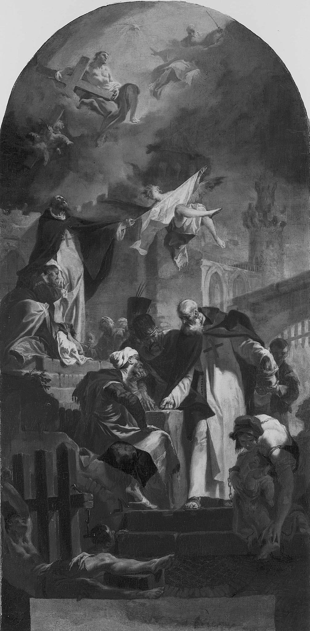 St. John of Matha and St. Felix of Valois Ransoming Christian Slaves