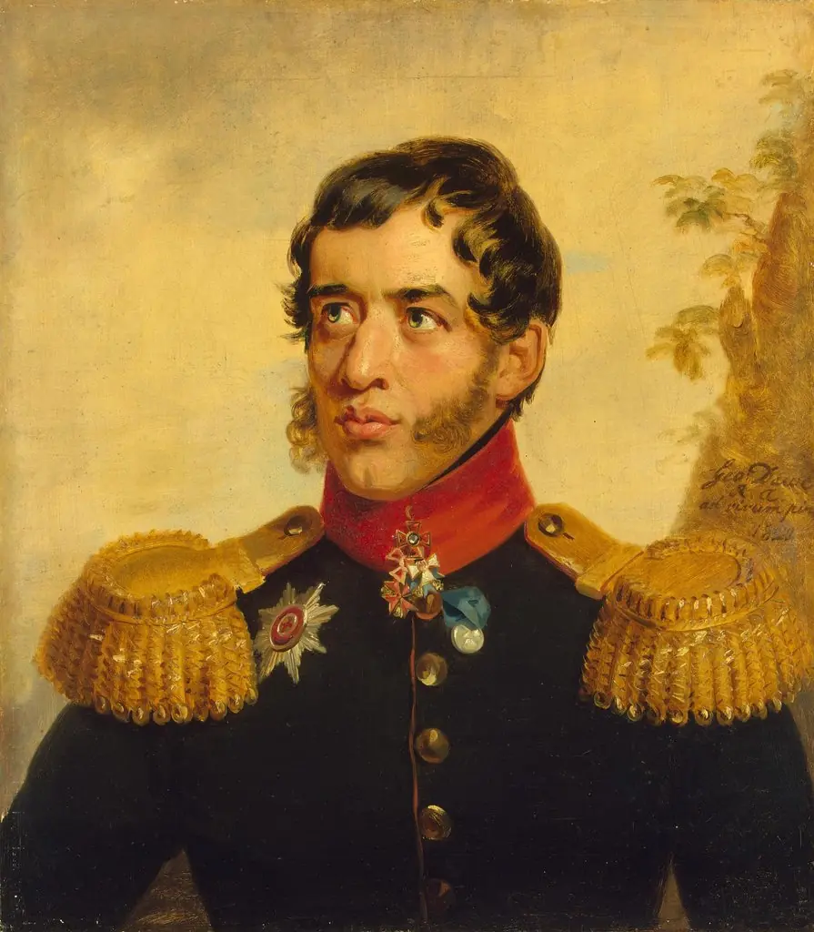Portrait of Sergey G. Volkonsky (1788-1865)