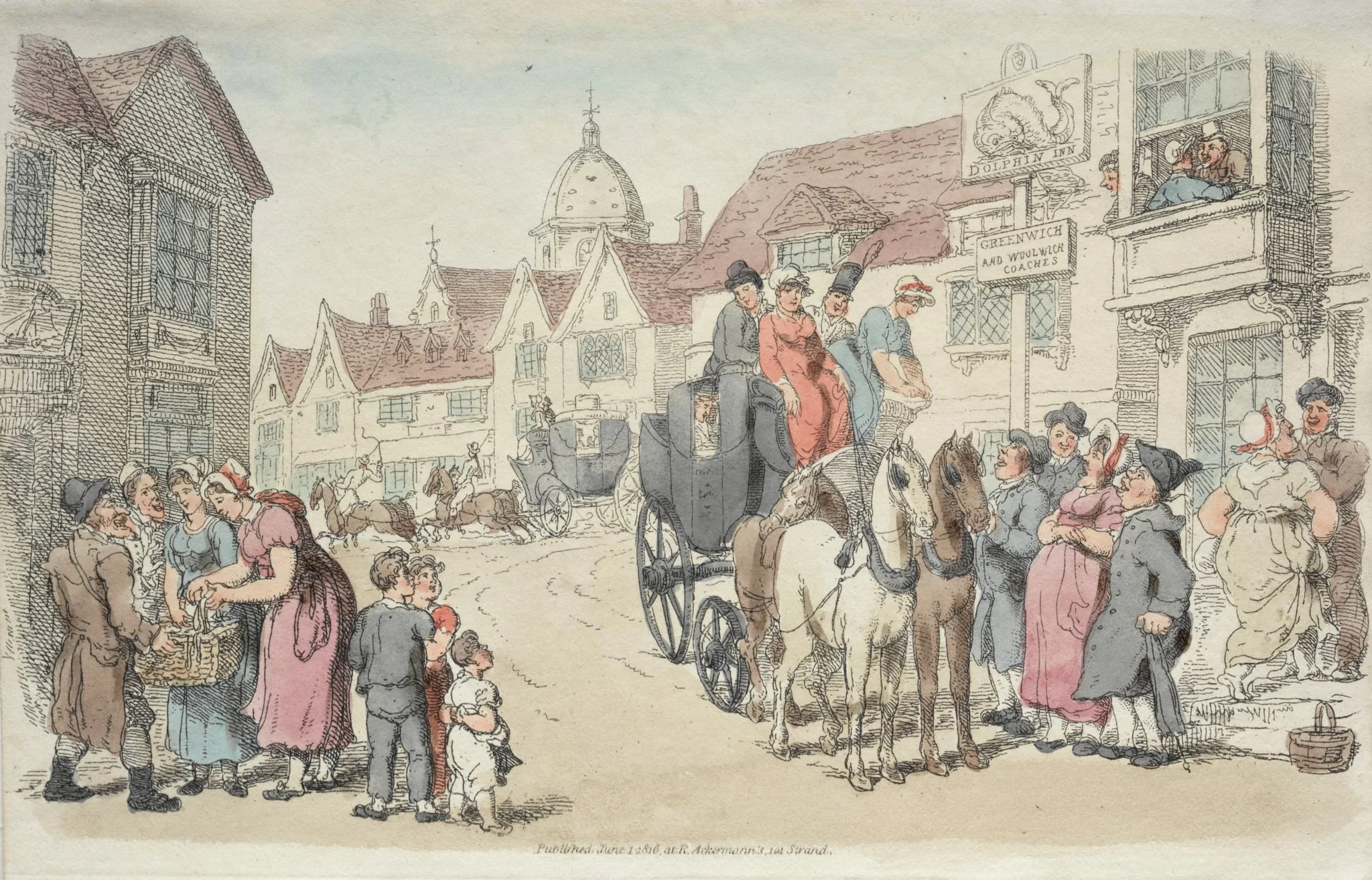 Dolphins Inn:  Greenwich and Woolwich Coaches
