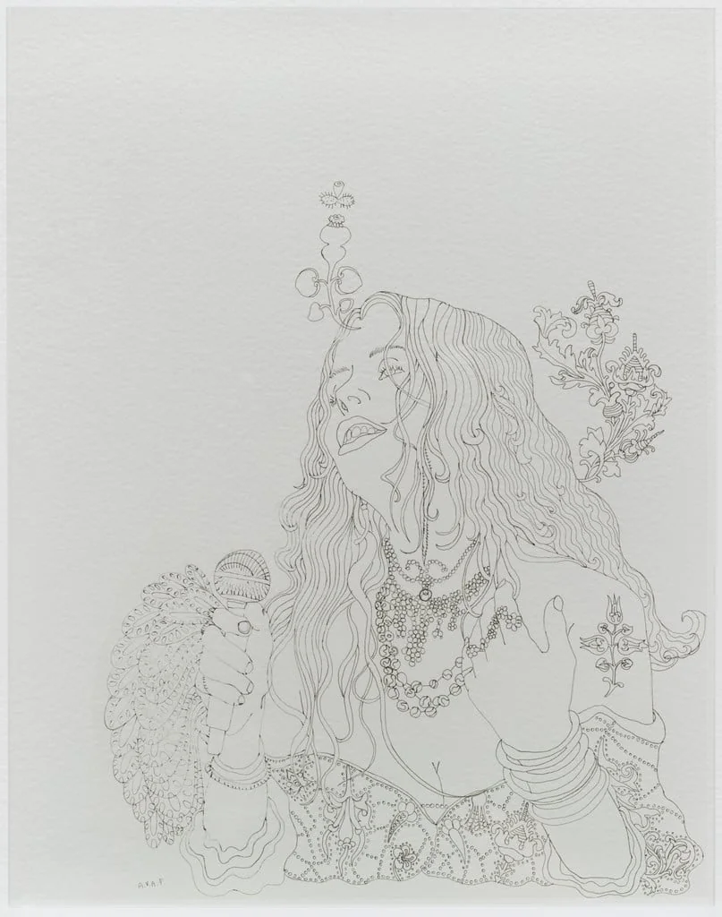 Untitled, by assume vivid astro focus, ink, 2003
