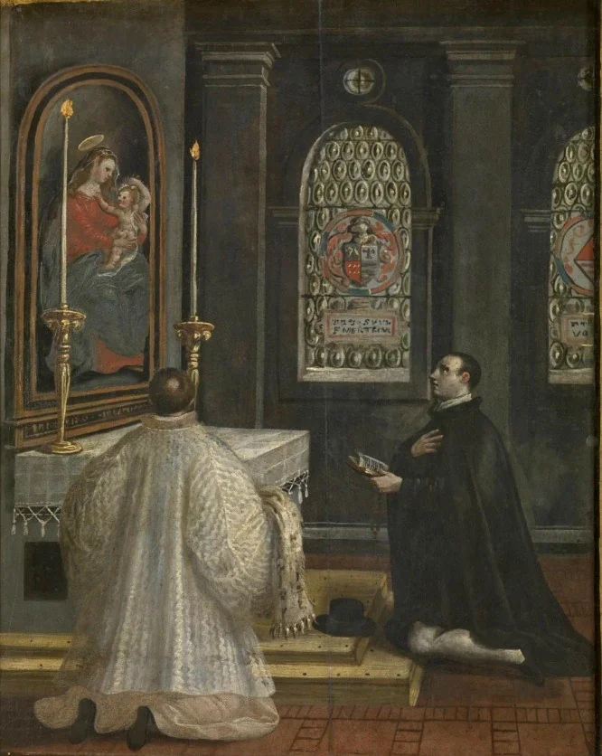 Saint Didacus of Alcalà at Prayers