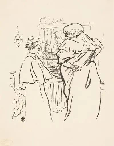 Two Women before a Mirror