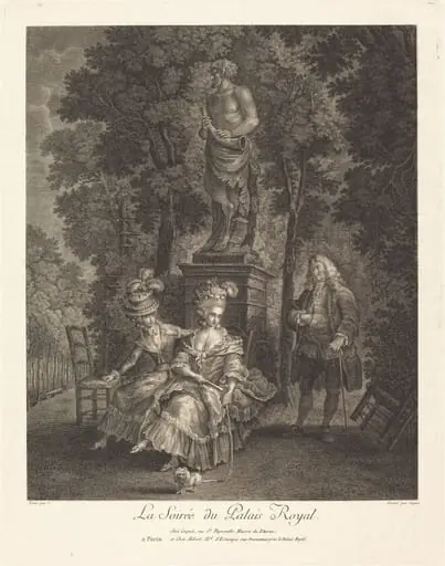 La soiree du Palais Royal