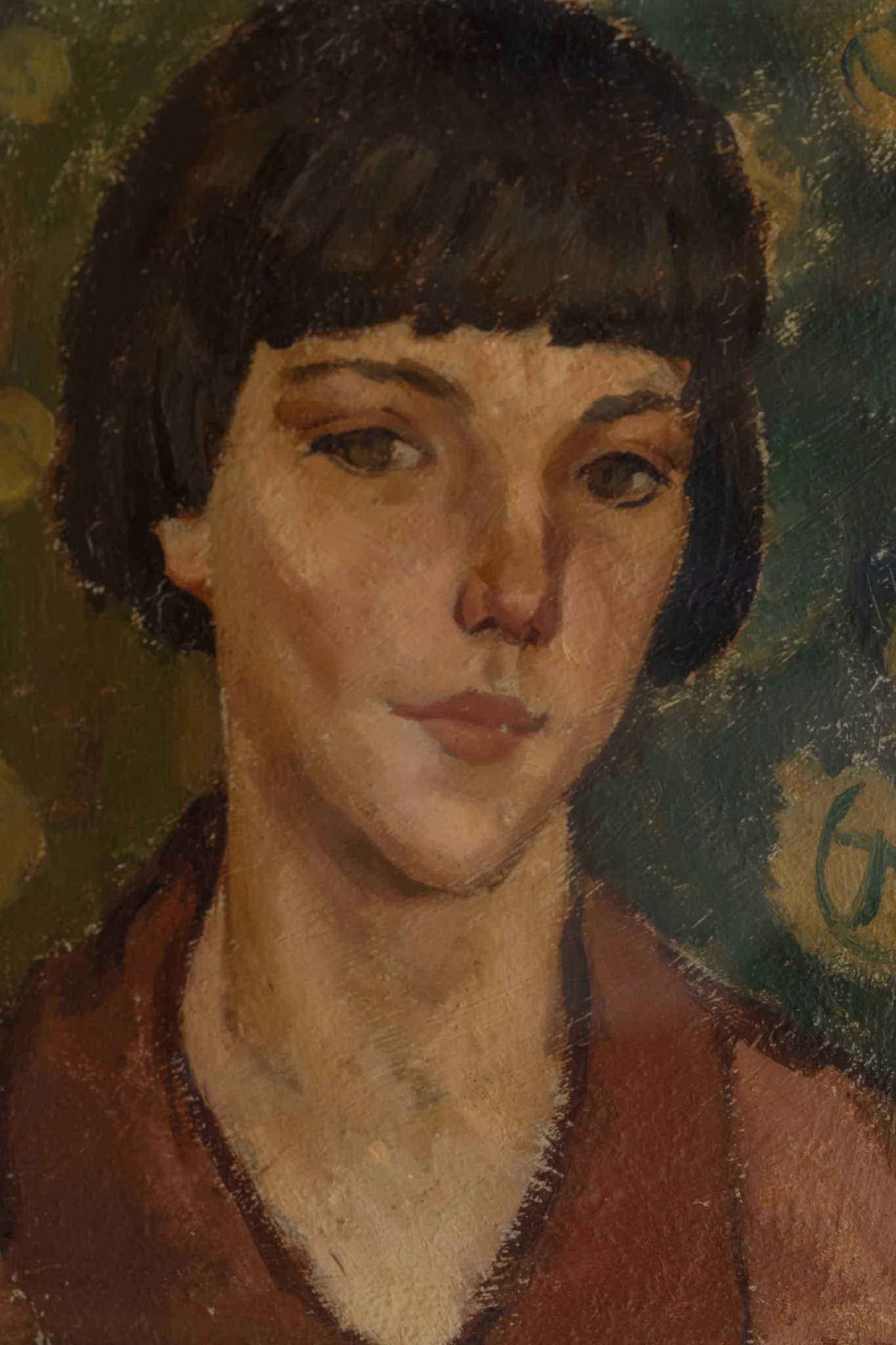Portret de fată, by Popa Nicolae, 1931