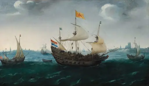 A Fleet at Sea