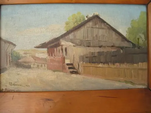 Peisaj cu casă