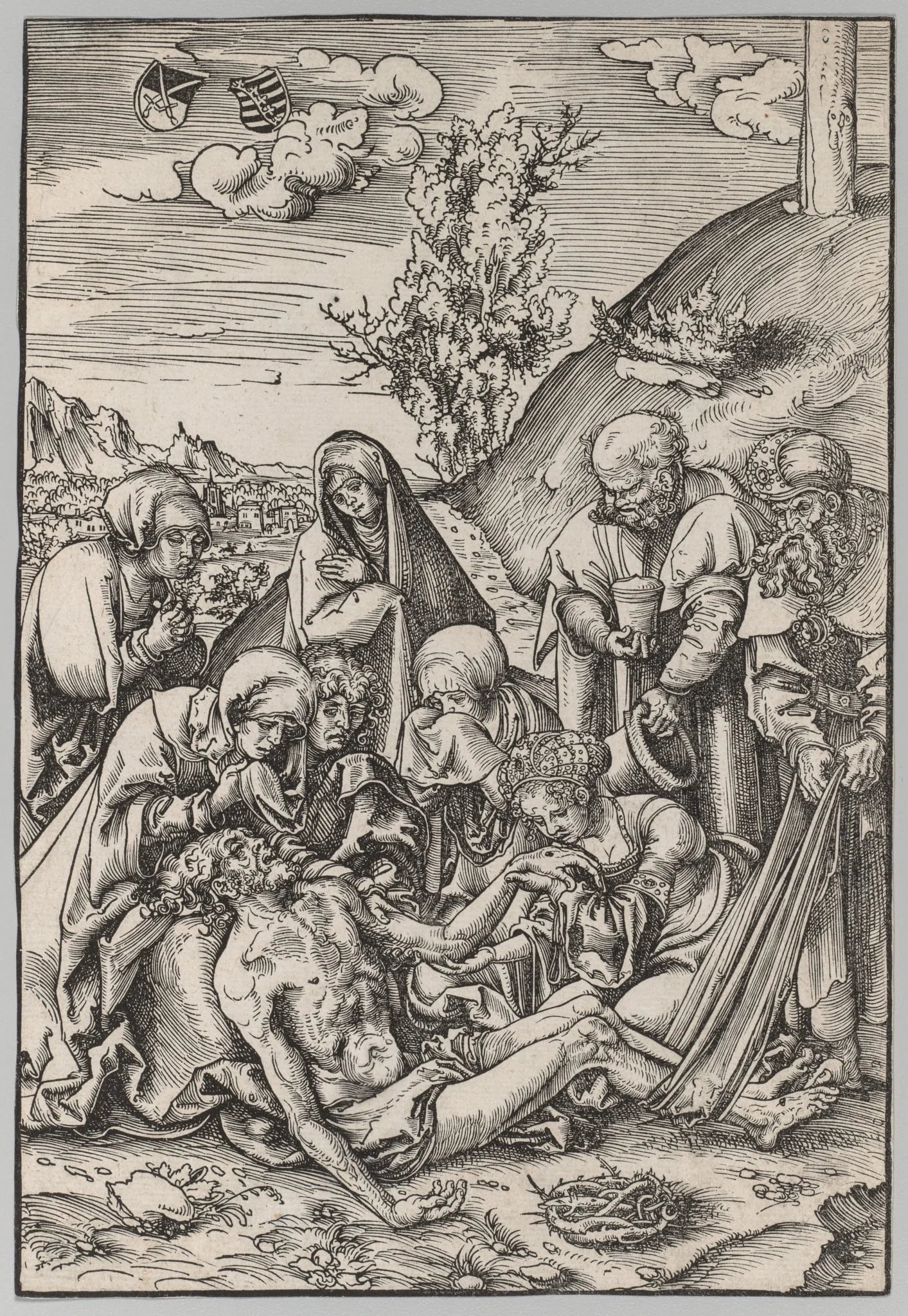The Passion: The Lamentation, by Lucas Cranach the Elder, 1509