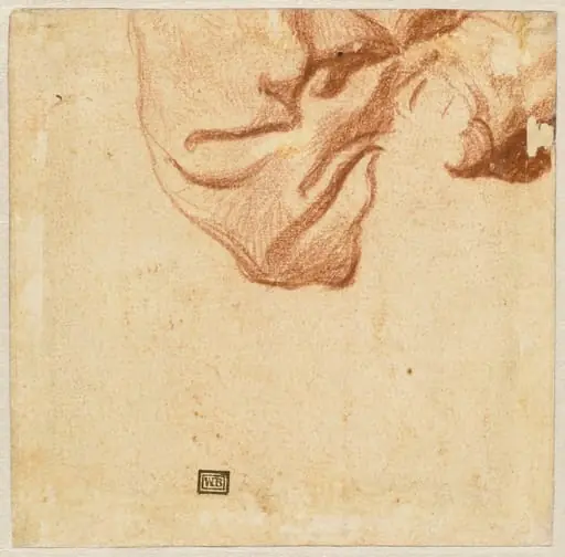 Drapery Study (verso)