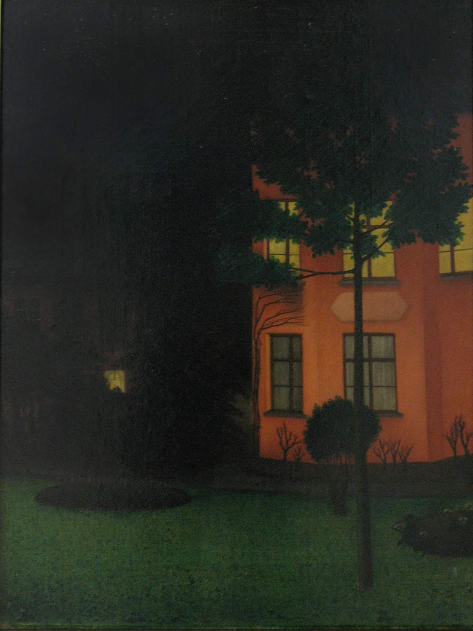 The blind house, by William Degouve de Nuncques, unspecified, 1896