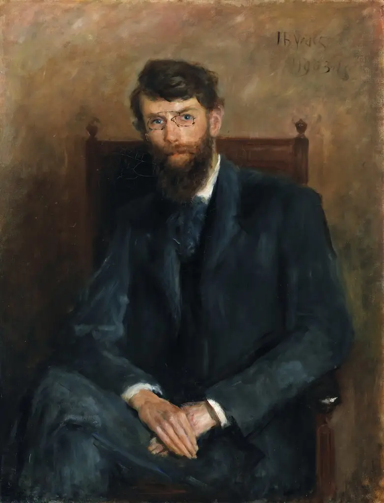 Portrait of AE (George W. Russell) (1867-1935), Poet