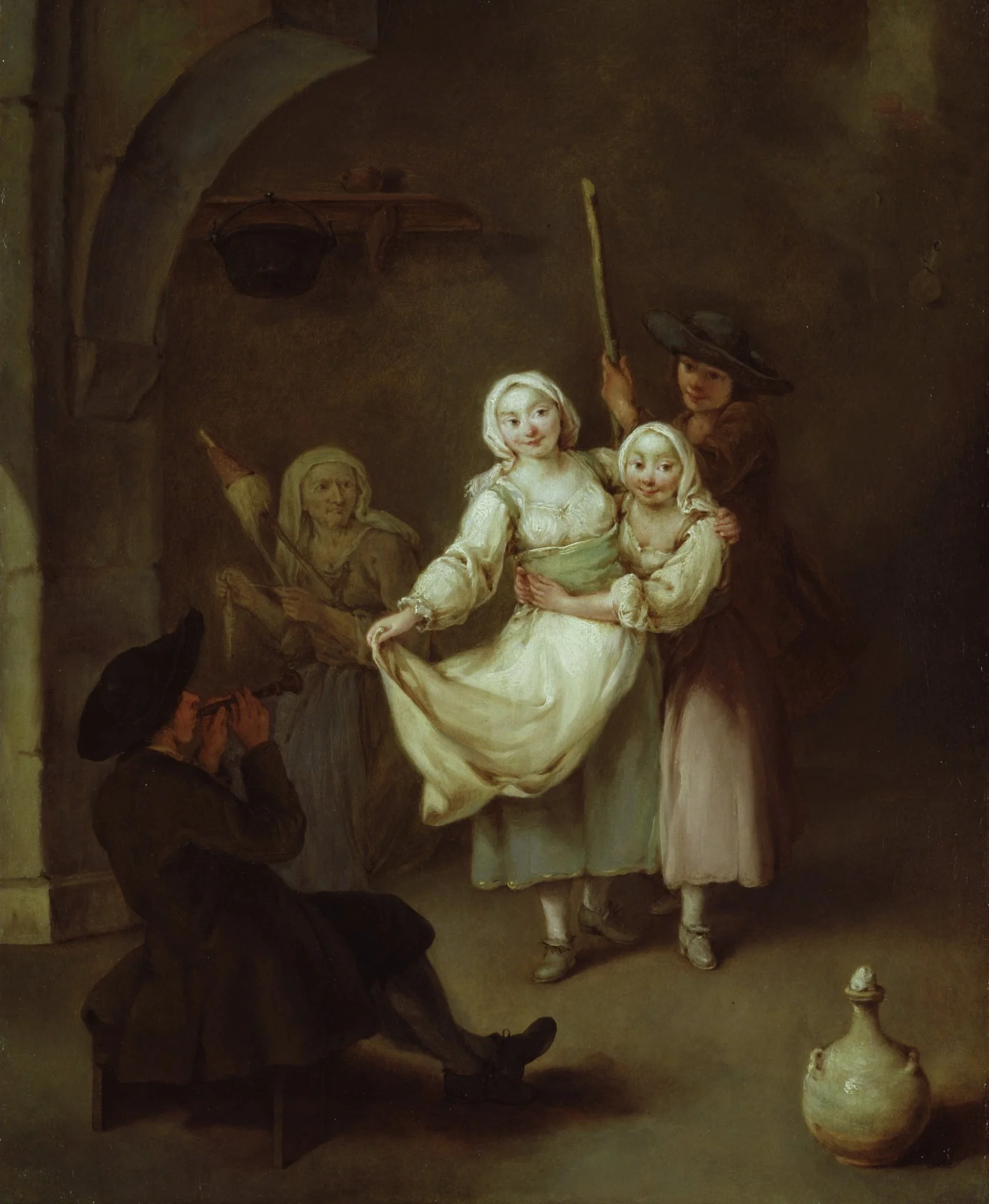 The Dance, by Pietro Longhi, oil, 1750