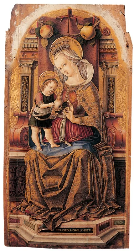 The Virgin and Child Enthroned