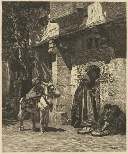 A Lady of Cairo Visiting