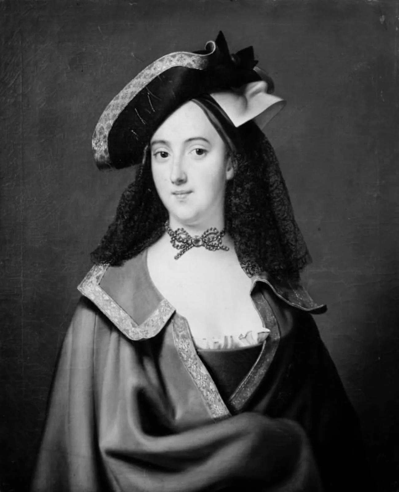 Dame i venetiansk karnevalsdragt, by Unknown, 1750