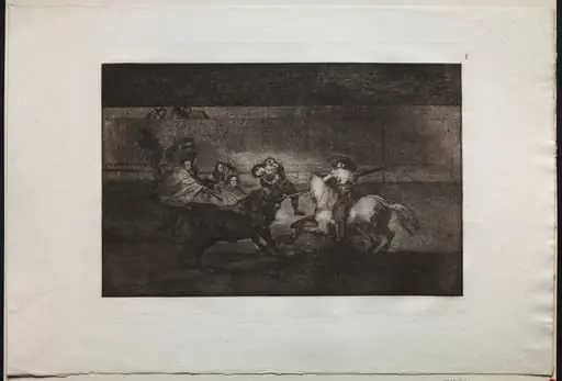 Bullfights:  The Death of Pepe Illo (3rd Composition)