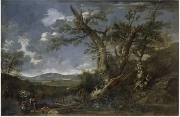 Landscape with the Baptism of Christ in the River Jordan